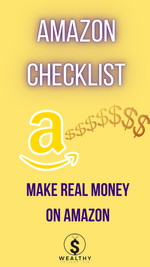 Amazon Checklist INSTANT DOWNLOAD